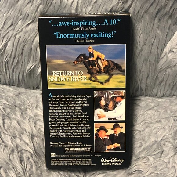 Return To Snowy River 2006 VHS - Picture 2 of 5